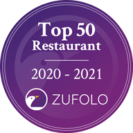 Top 50 Restaurant Award - #14 in Auckland, ZUFOLO, 2020-2021